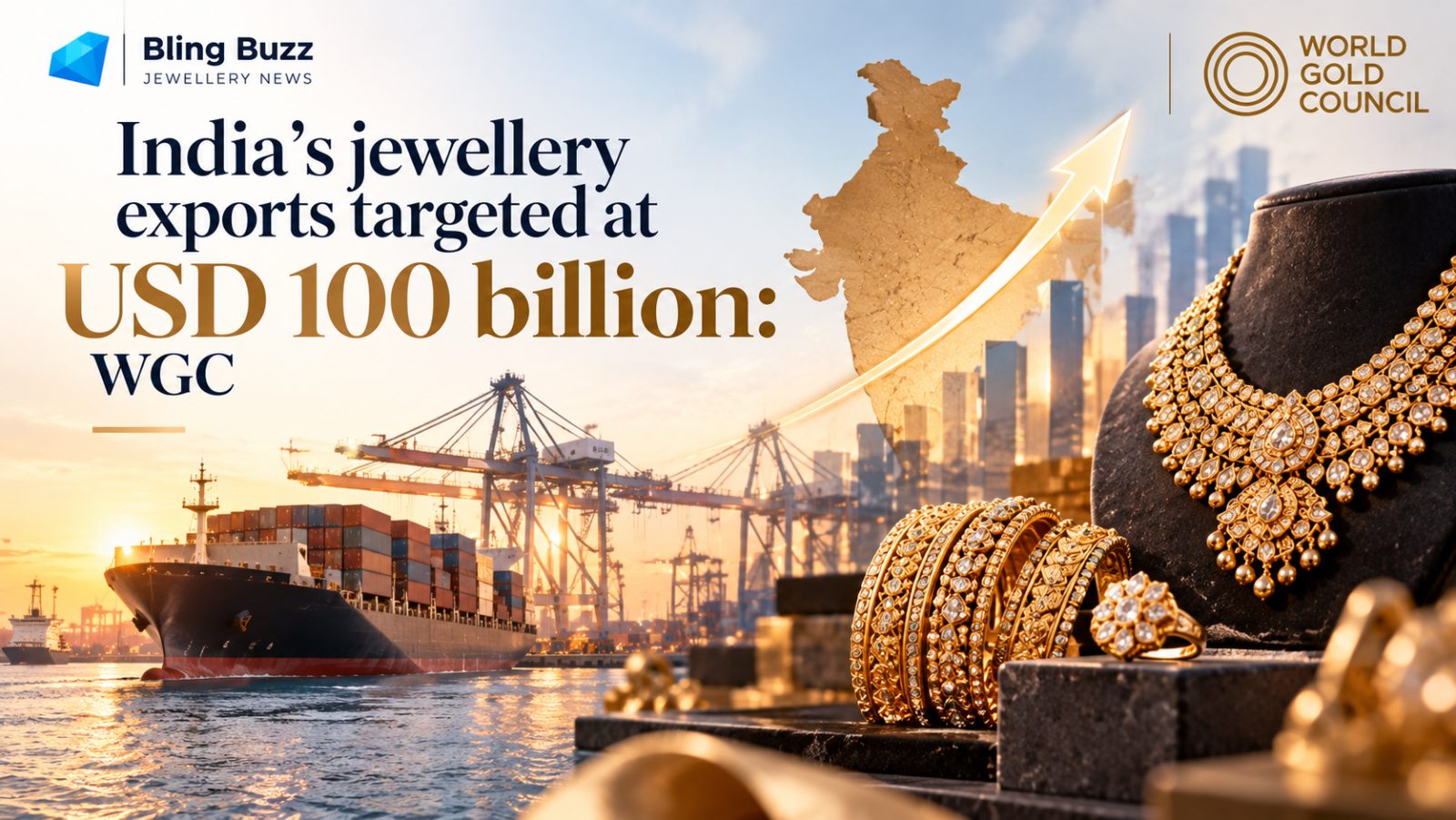 India Sets Sights on USD 100 Billion Jewellery Exports as Global Ambitions Grow: WGC