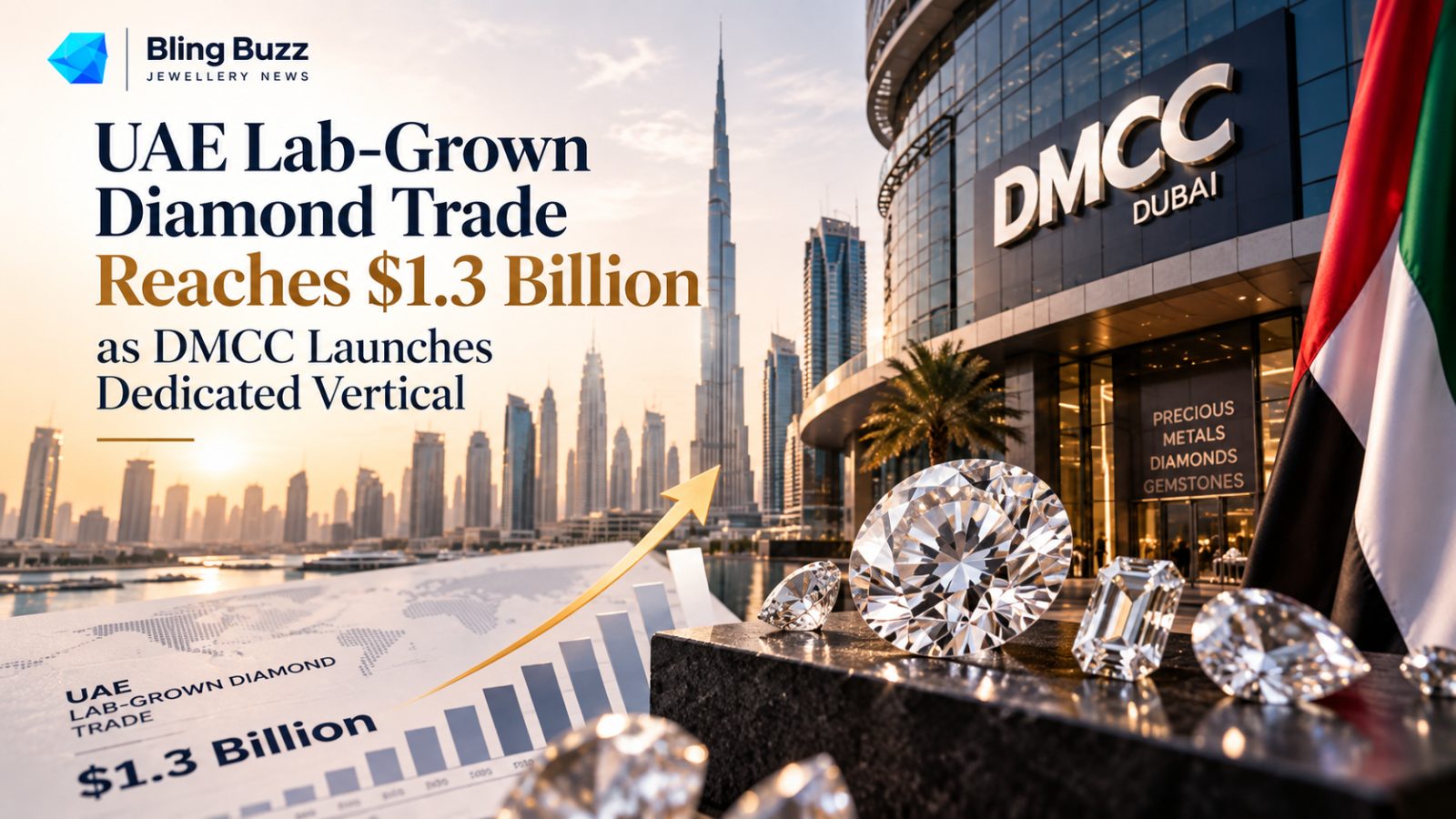 Dubai Doubles Down on Lab-Grown Diamonds as UAE Trade Surges to $1.3 Billion